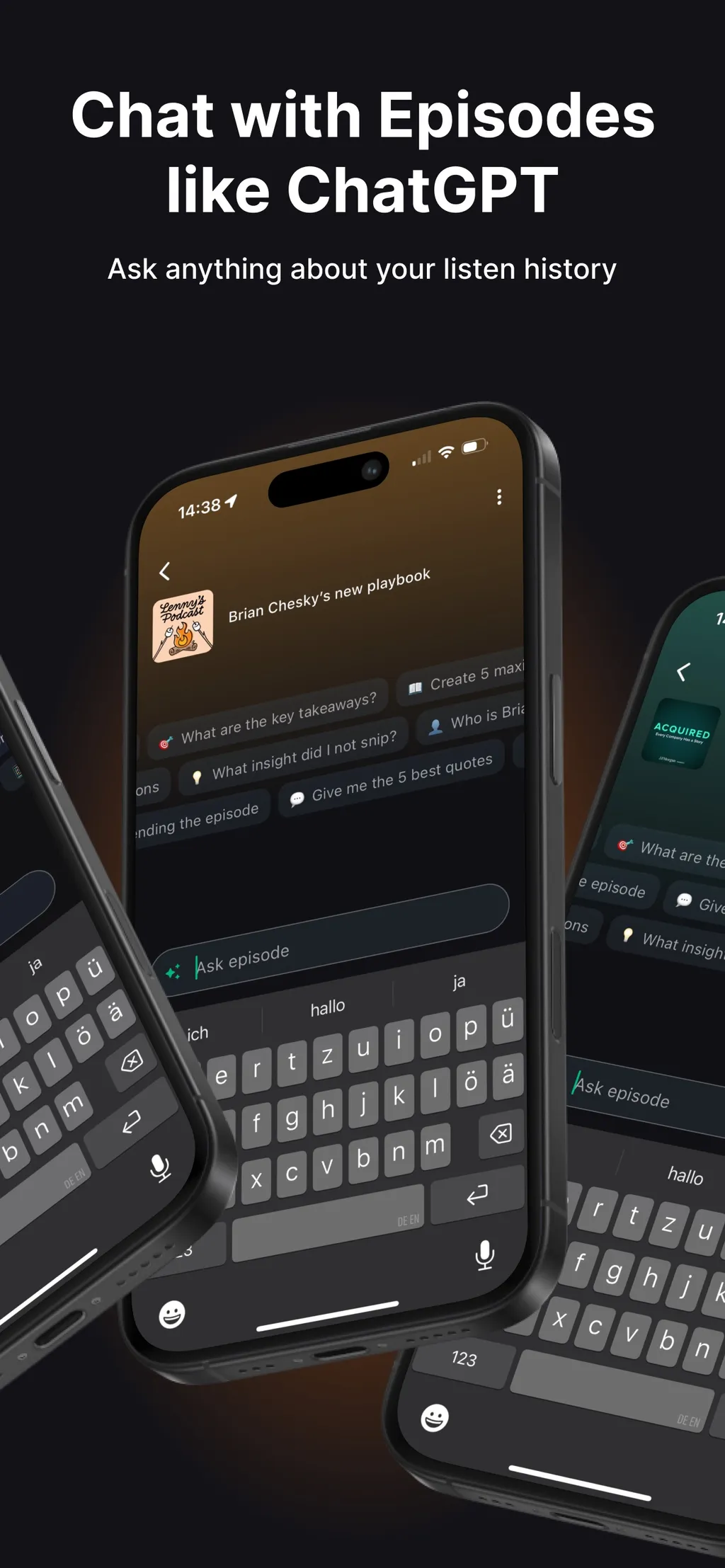 Snipd | AI Podcast Player screenshot 3
