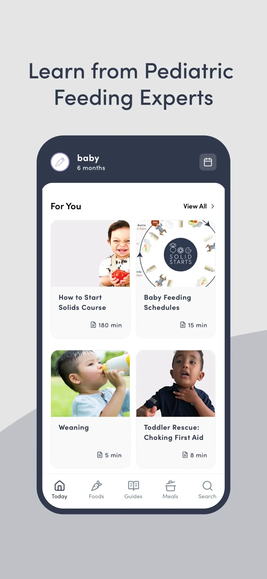 Solid Starts: Baby First Foods App Store screenshot 5