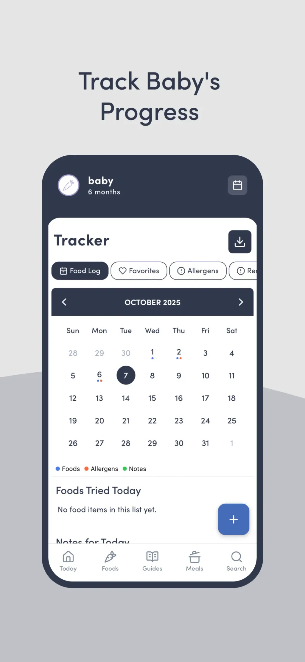 Solid Starts: Baby First Foods App Store screenshot 6