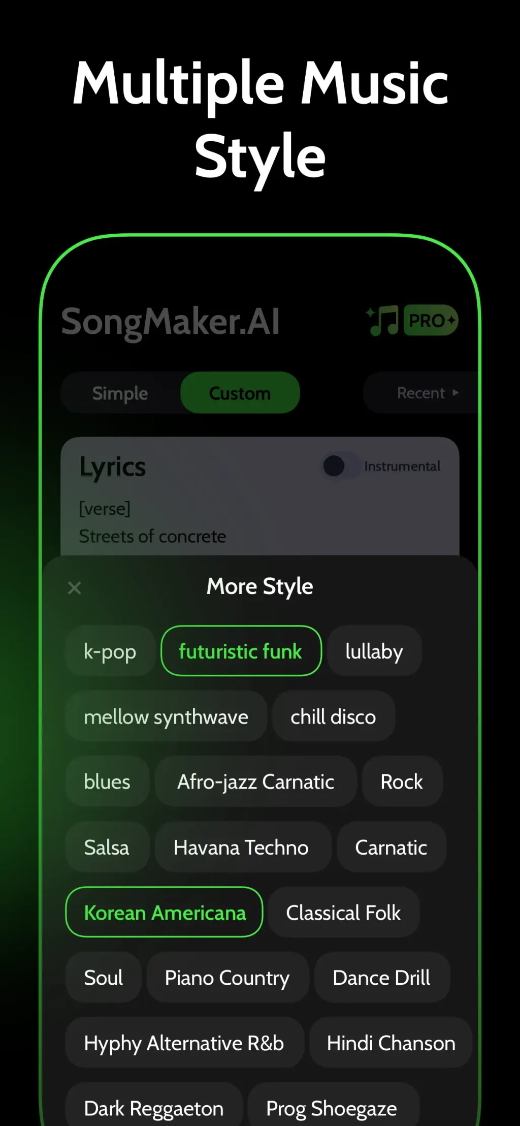 SongMaker-AI Music Generator App Store screenshot 6