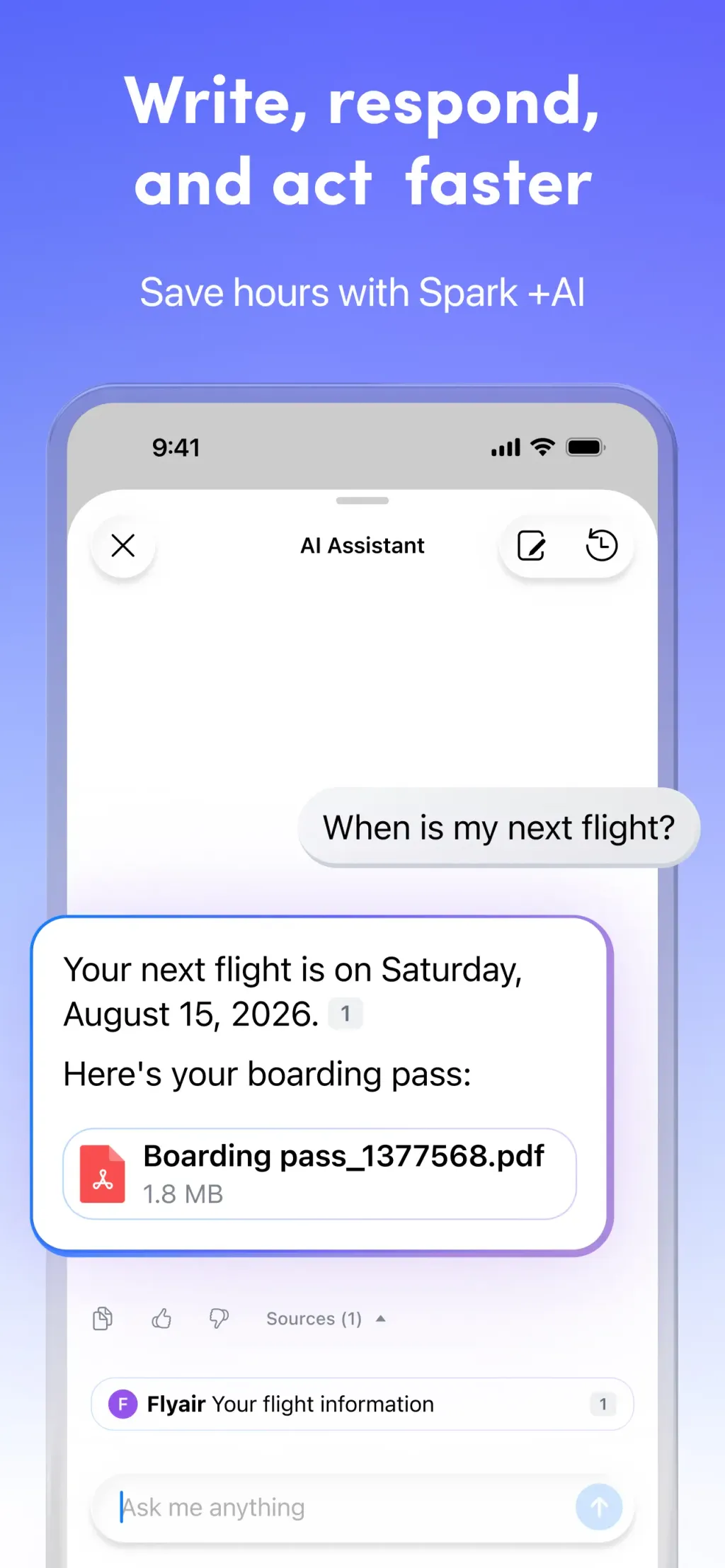 Spark Mail: AI Email Assistant screenshot 1