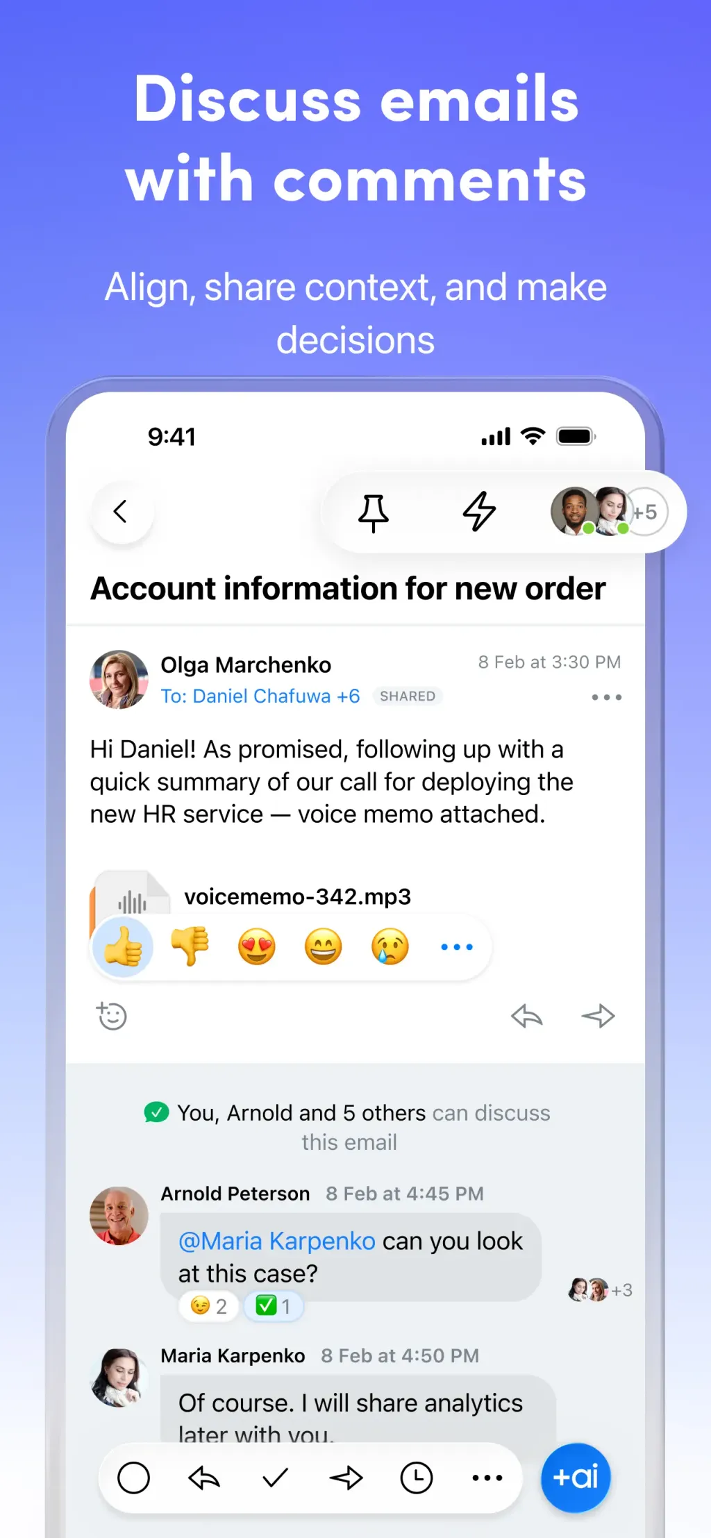 Spark Mail: AI Email Assistant App Store screenshot 10