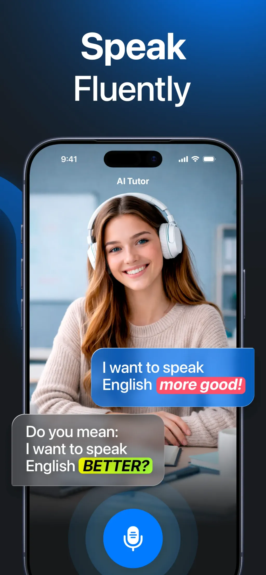 Speak English with Fluentika screenshot 1