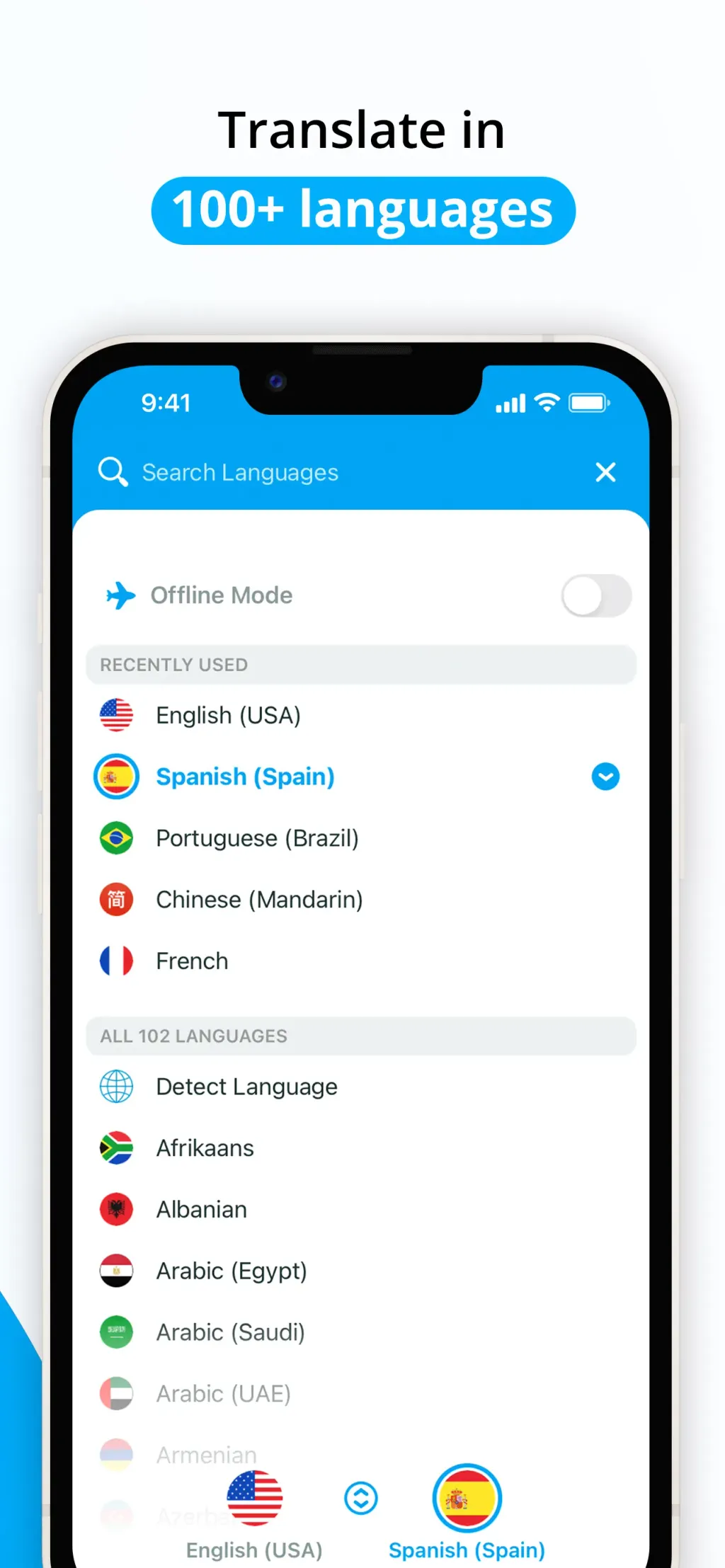 Speak & Translate - Translator App Store screenshot 4