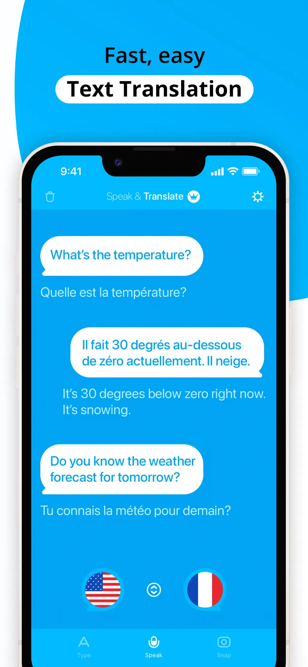 Speak & Translate - Translator App Store screenshot 5
