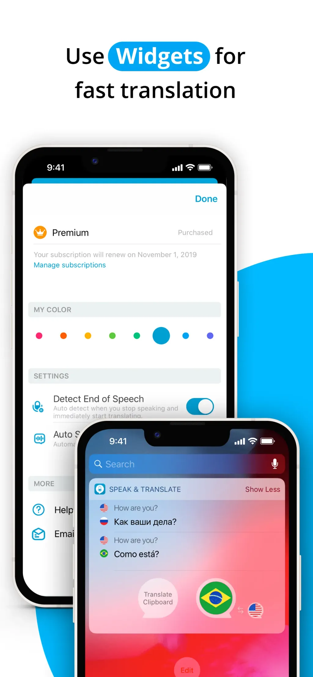 Speak & Translate - Translator App Store screenshot 7
