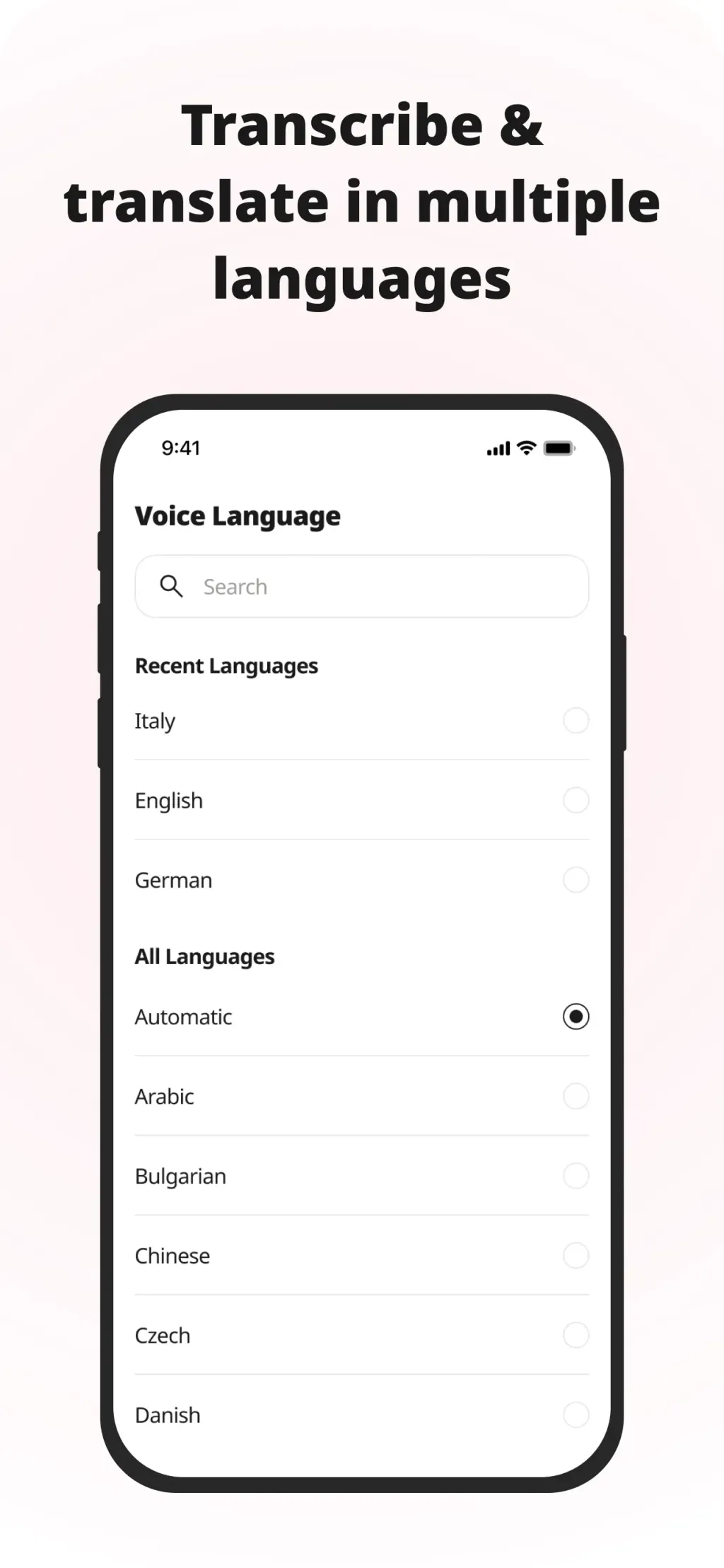 SpeakApp AI: Voice Notes App Store screenshot 5