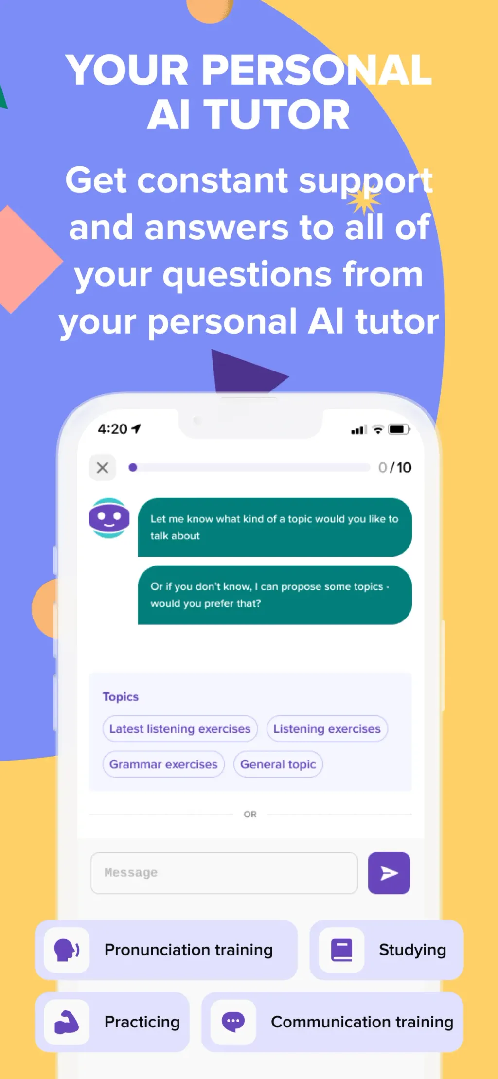 Speakly: Learn Languages Fast App Store screenshot 3