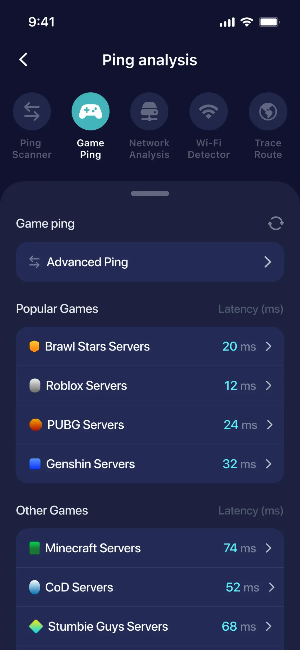 Speed Test & Wifi Analyzer + App Store screenshot 2