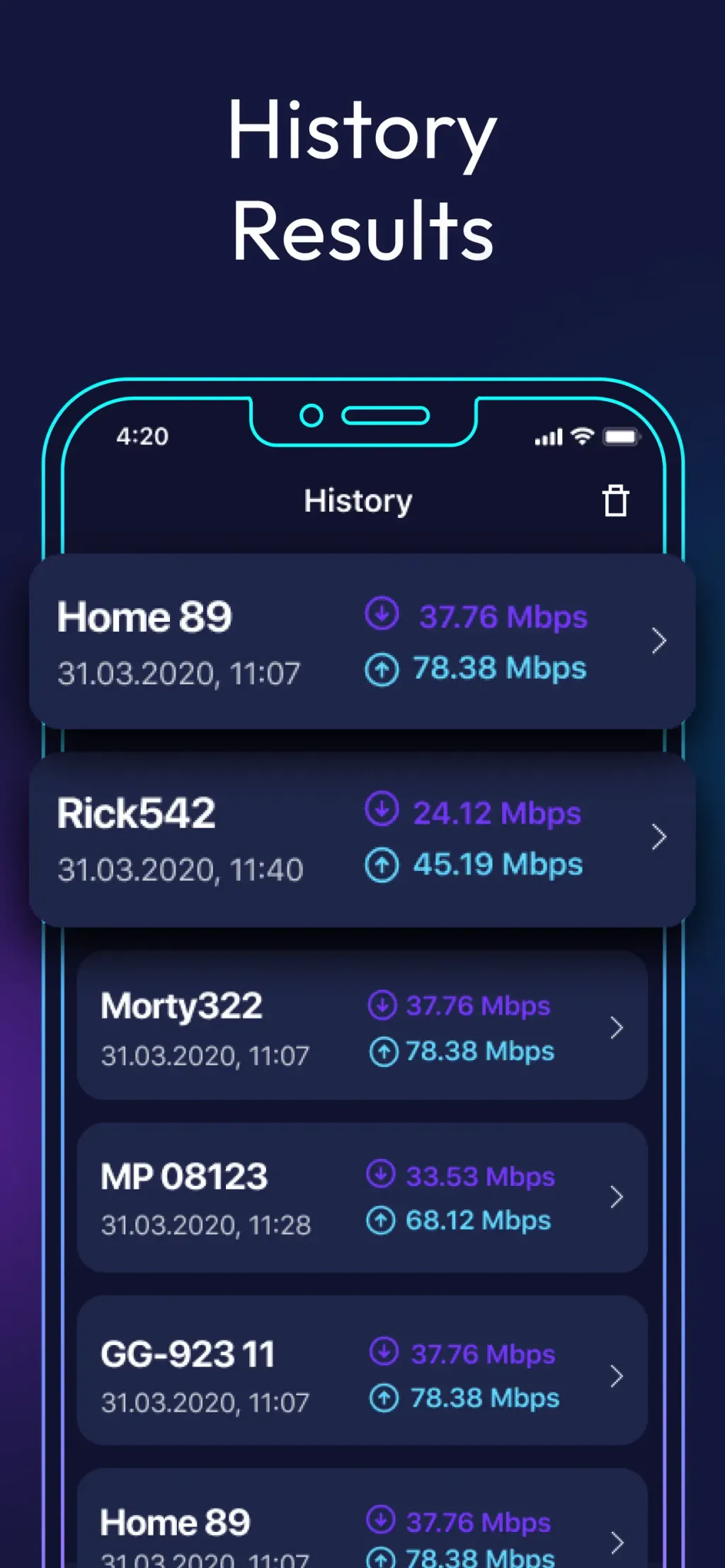 Speed Test & Wifi Analyzer + App Store screenshot 5