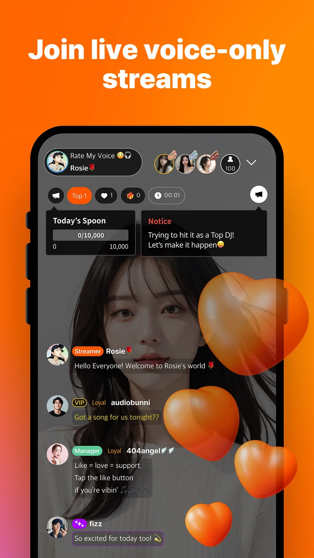 Spoon: Live & PodNovel App Store screenshot 1