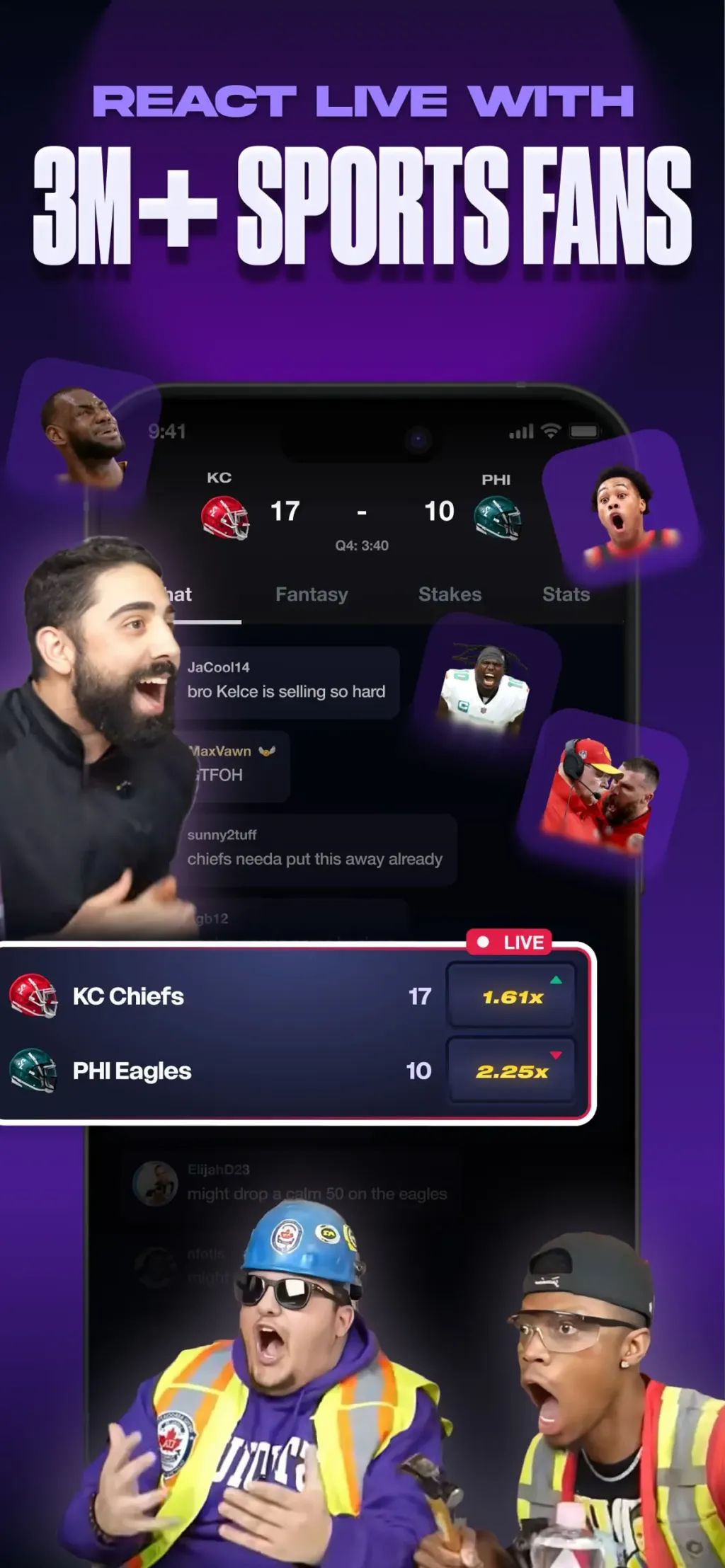 Stadium Live - Predict Sports screenshot 1