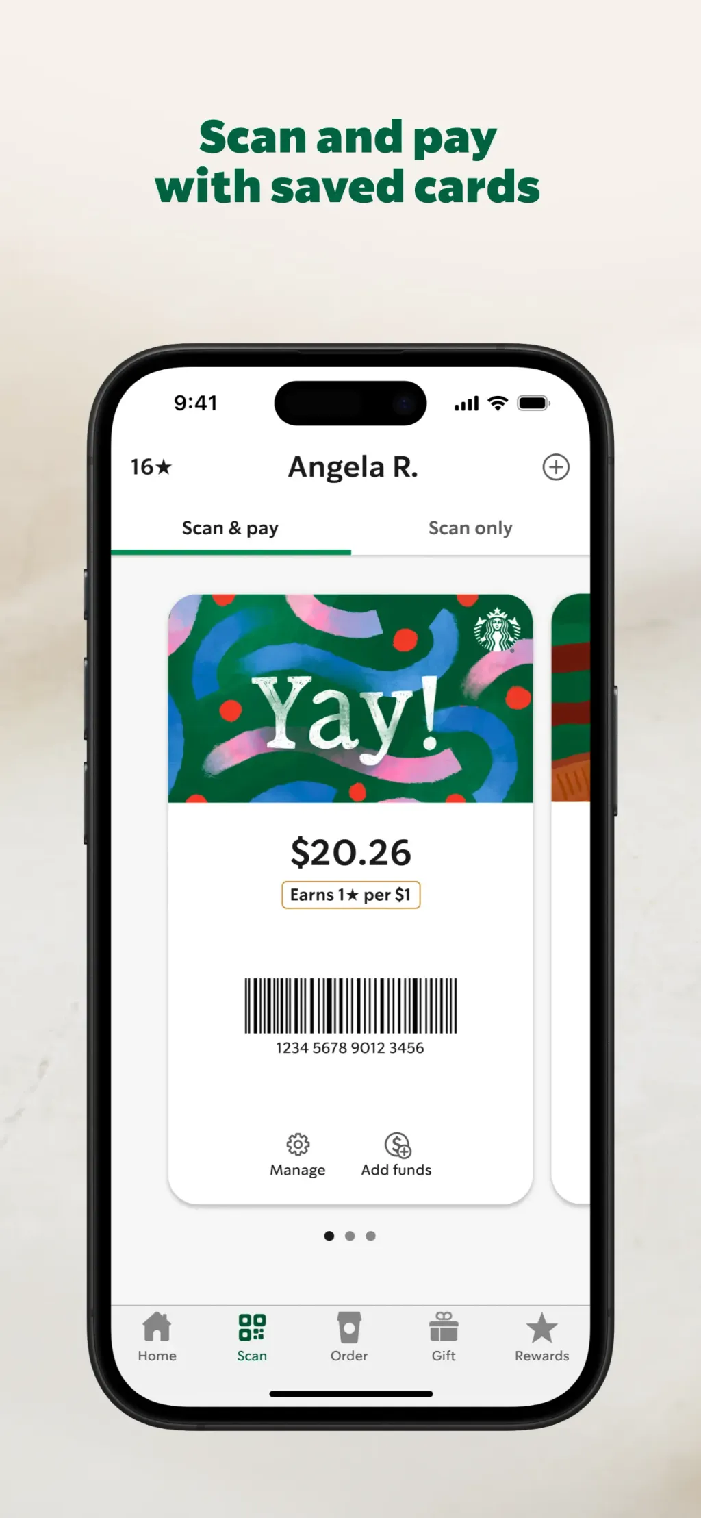 Starbucks App Store screenshot 5