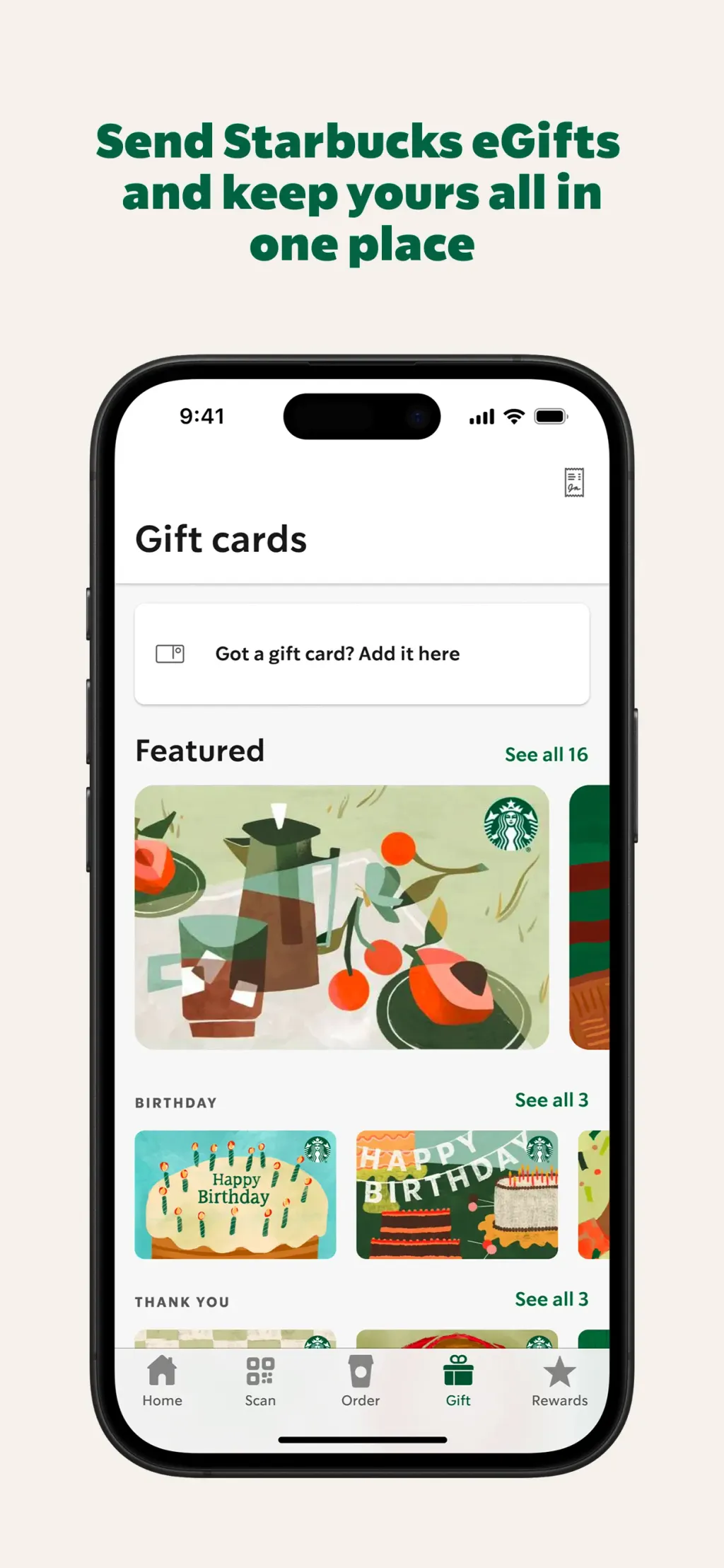 Starbucks App Store screenshot 8