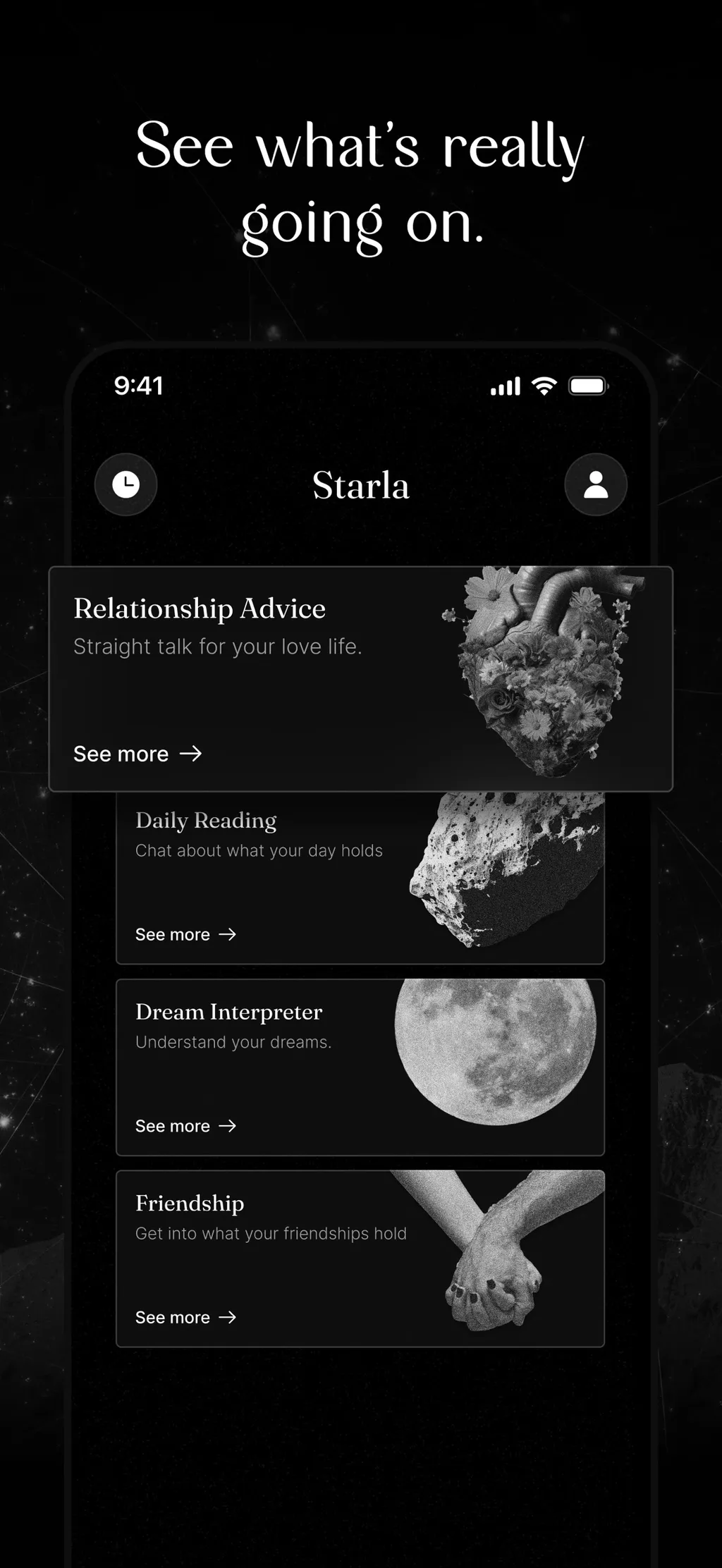 Starla - Call the Universe App Store screenshot 2