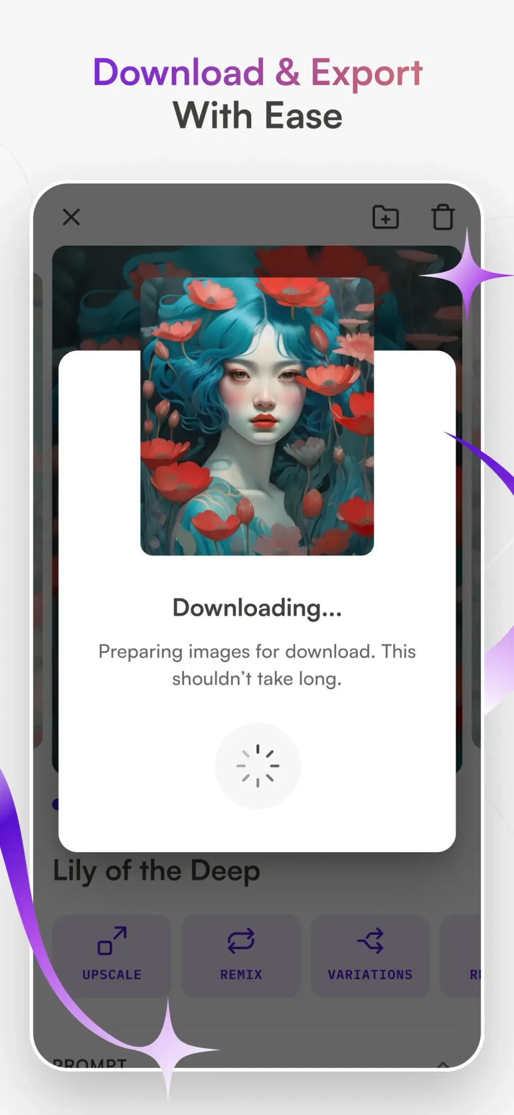 starryai - AI Photo Generator App Store screenshot 7
