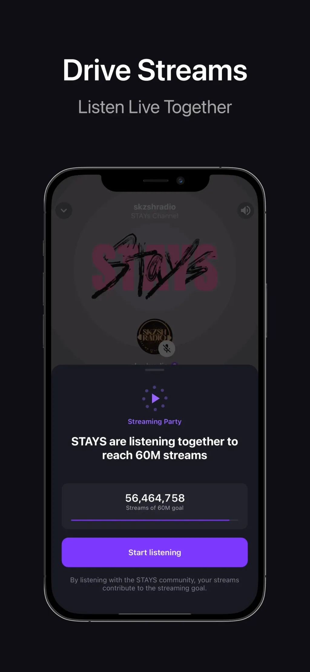 Stationhead App Store screenshot 2
