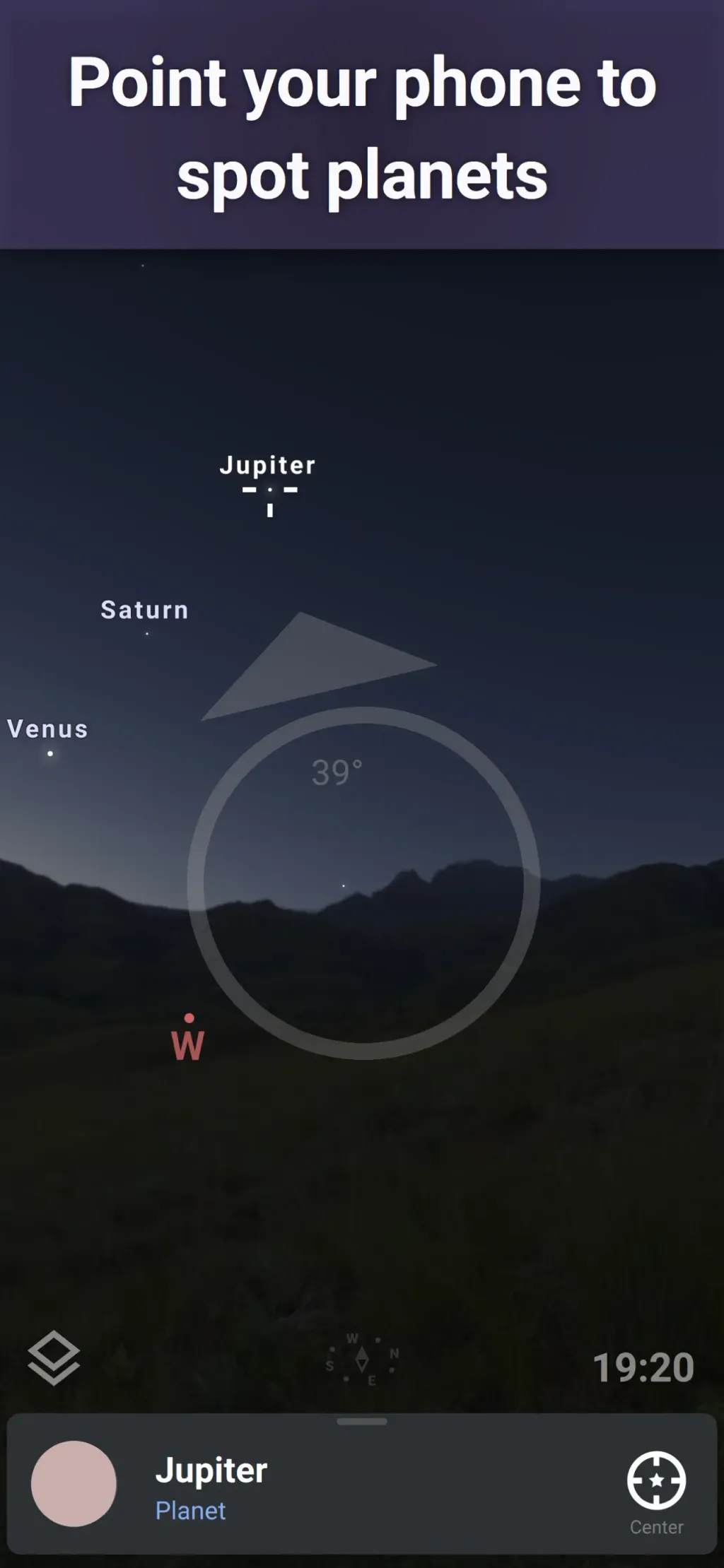 Stellarium Mobile - Star Map screenshot 1