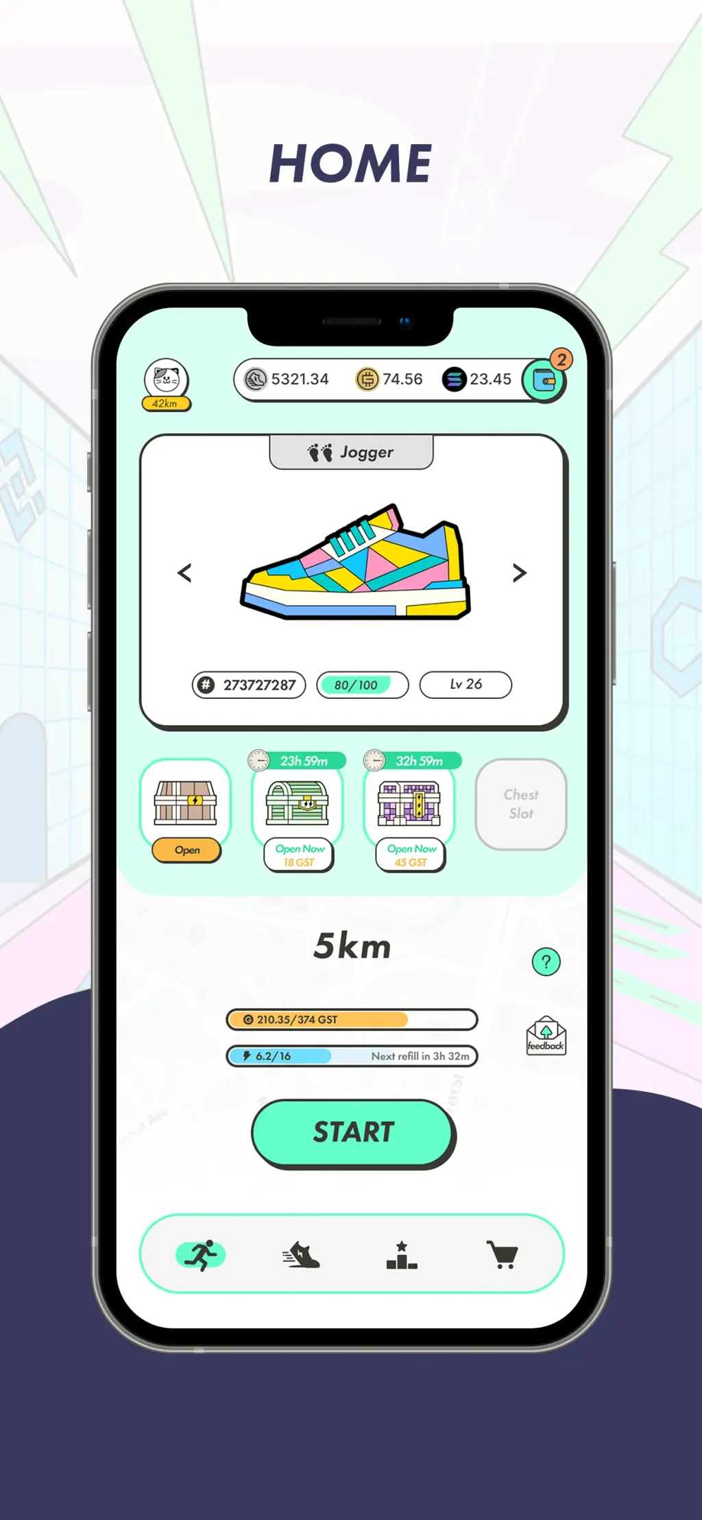 STEPN App Store screenshot 1