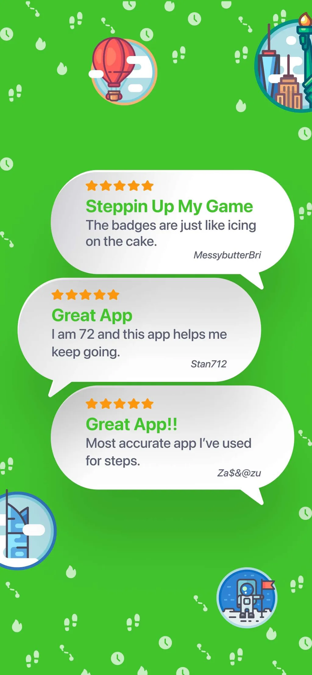 Stepz - Step Counter & Tracker App Store screenshot 4
