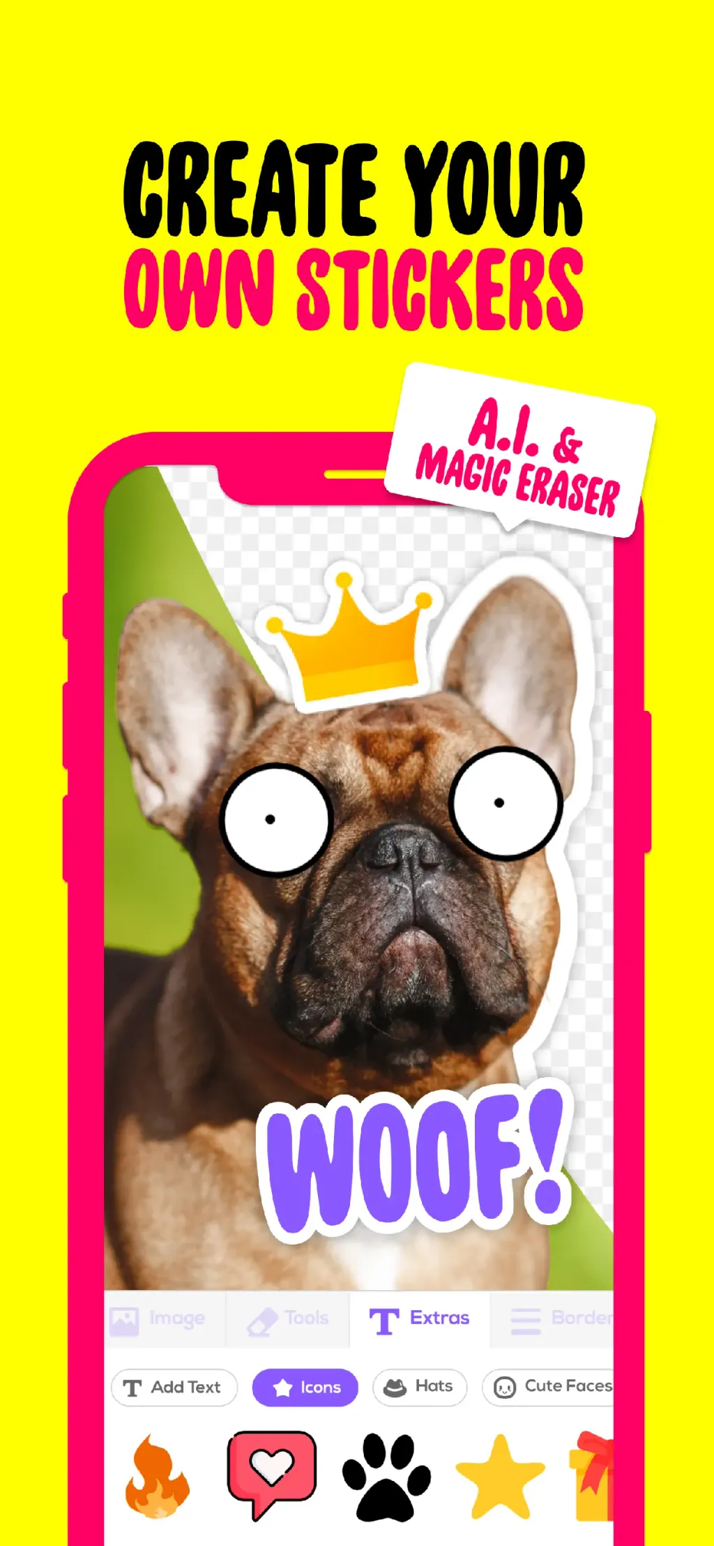 Sticker Maker + Stickers screenshot 1