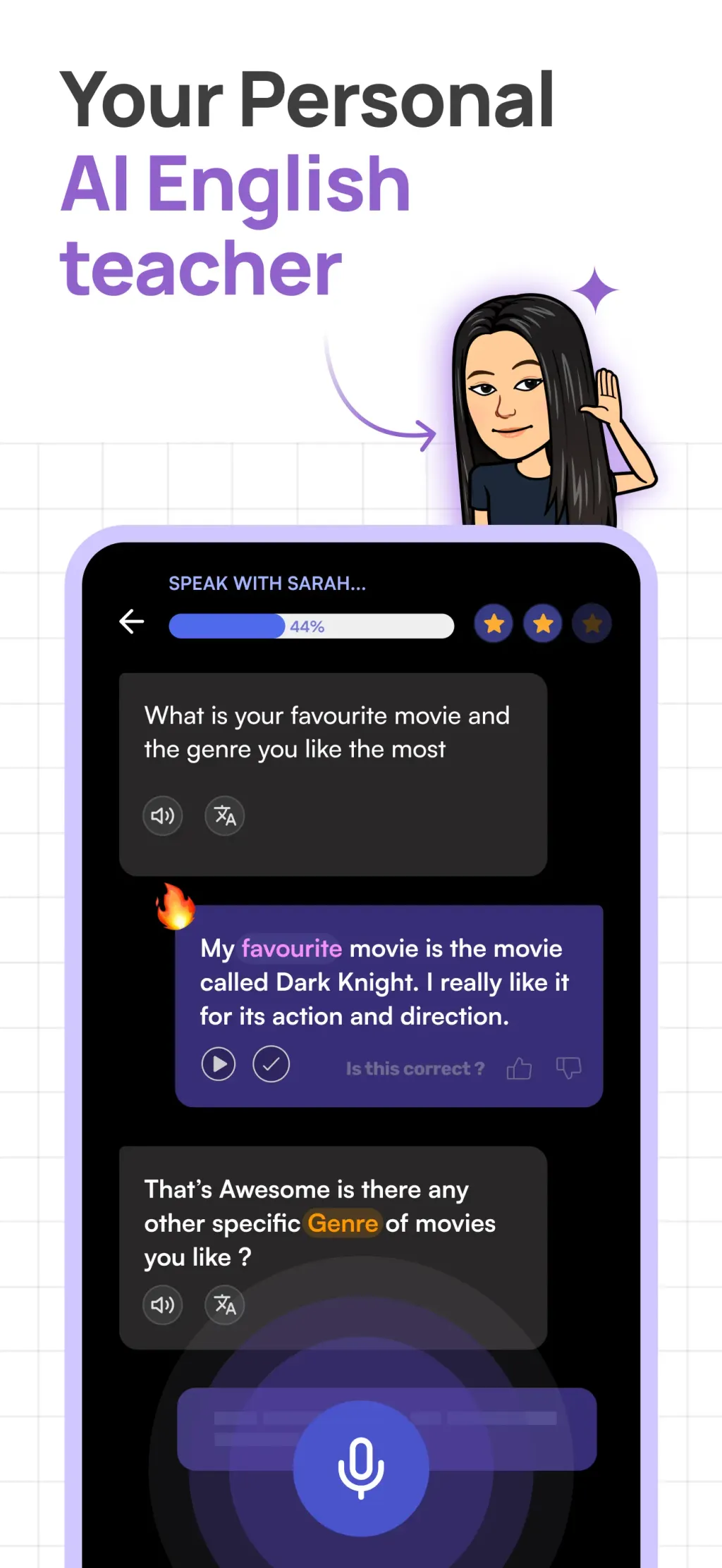 Stimuler- English Speaking App App Store screenshot 2