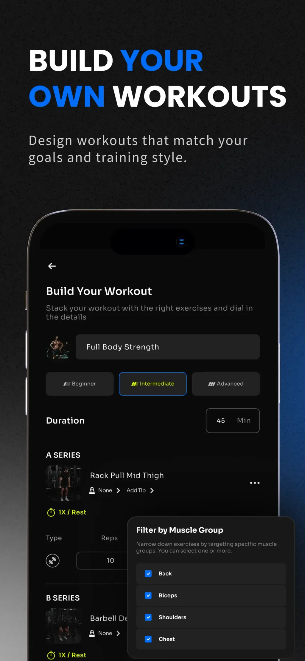 STNDRD: Bodybuilding Workouts App Store screenshot 4