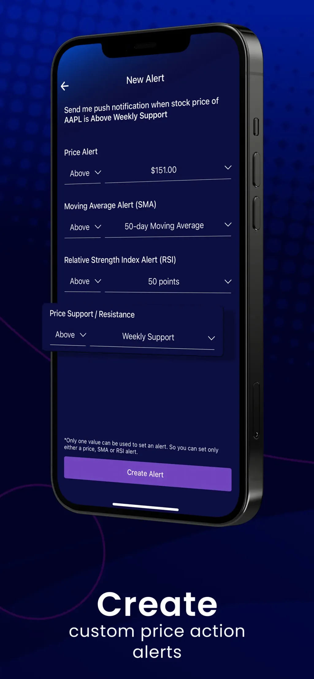 Stocks Alerter App Store screenshot 7