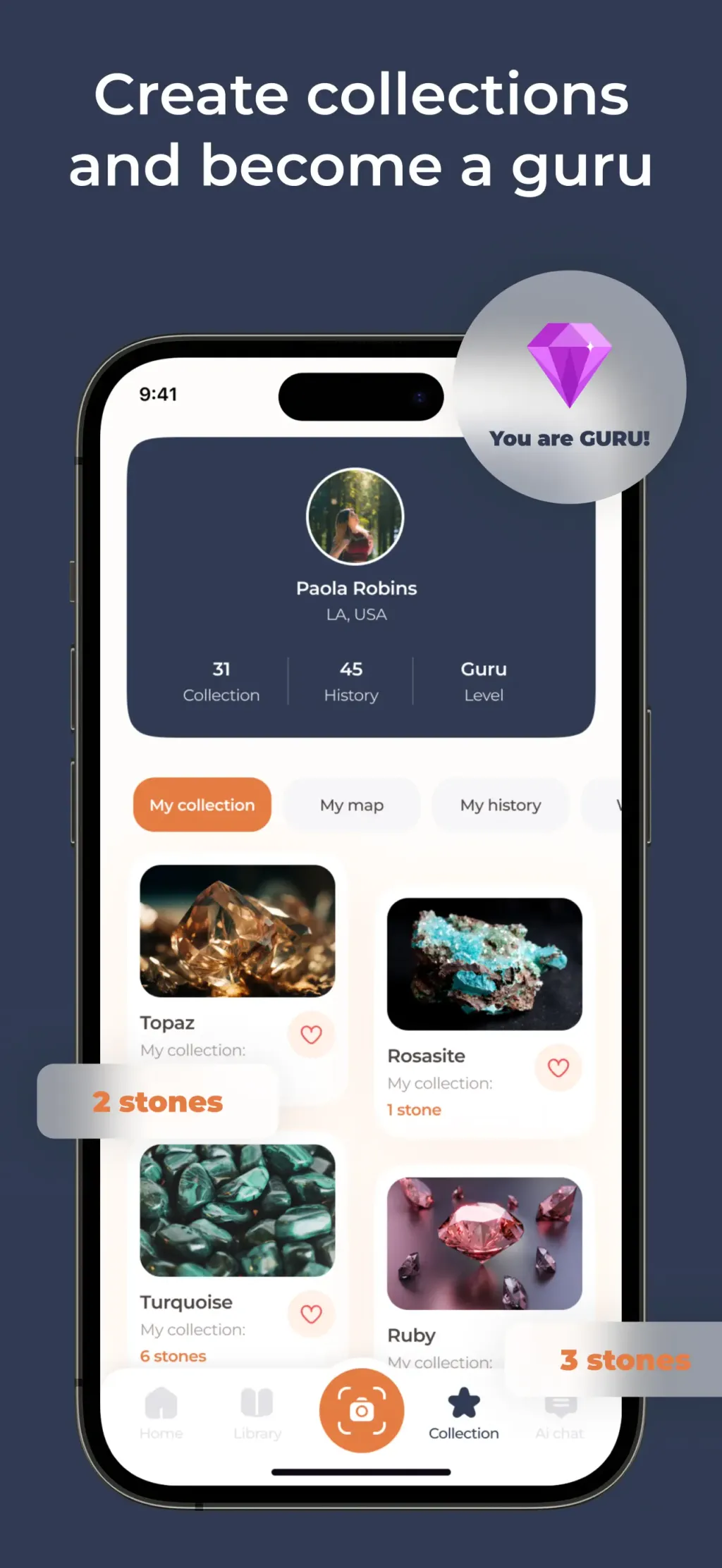 Stone Identifier: Rock Scanner App Store screenshot 5