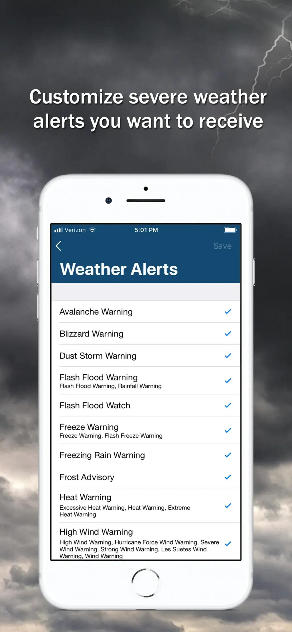 Storm Shield App Store screenshot 4