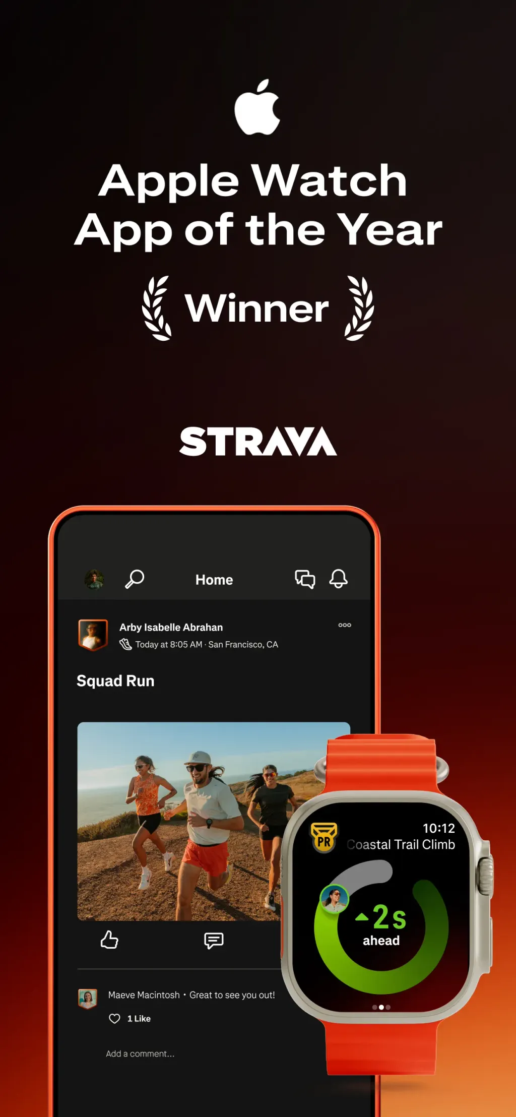 Strava: Run, Bike, Walk screenshot 1