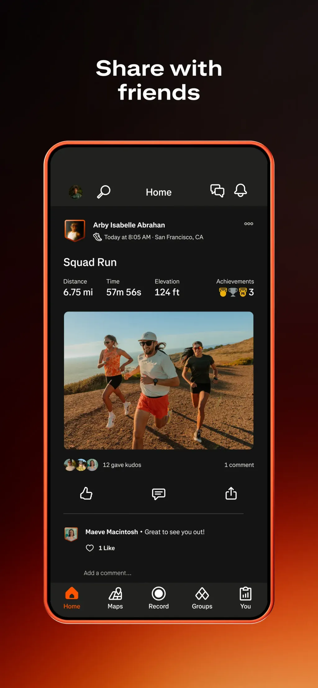Strava: Run, Bike, Walk App Store screenshot 4