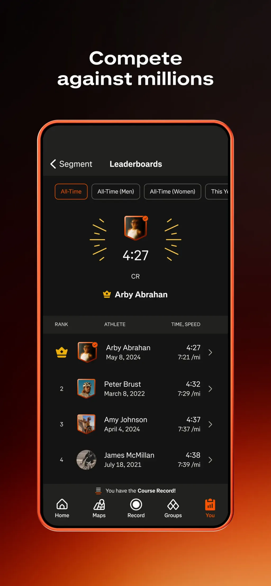 Strava: Run, Bike, Walk App Store screenshot 9
