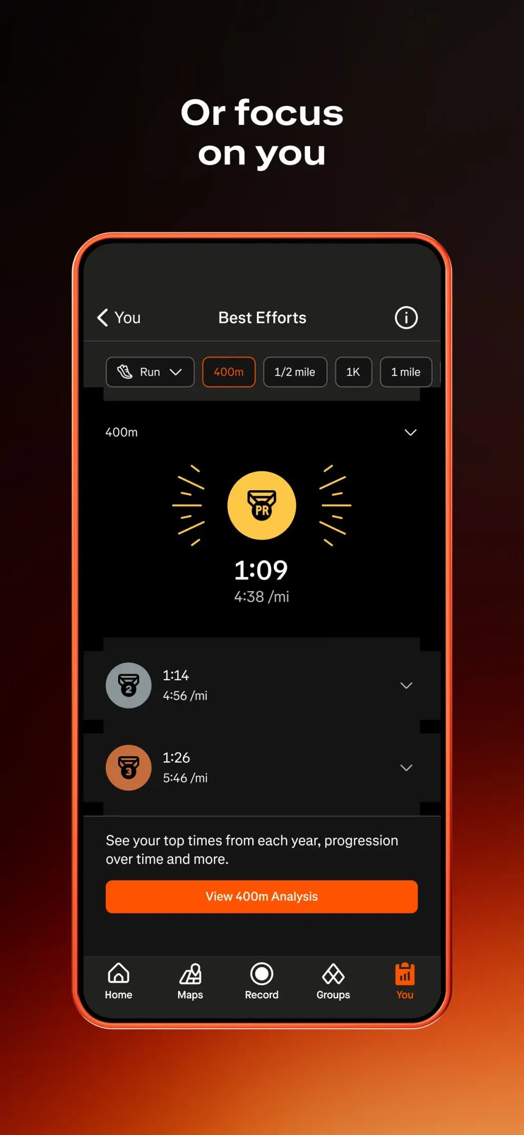 Strava: Run, Bike, Walk App Store screenshot 10