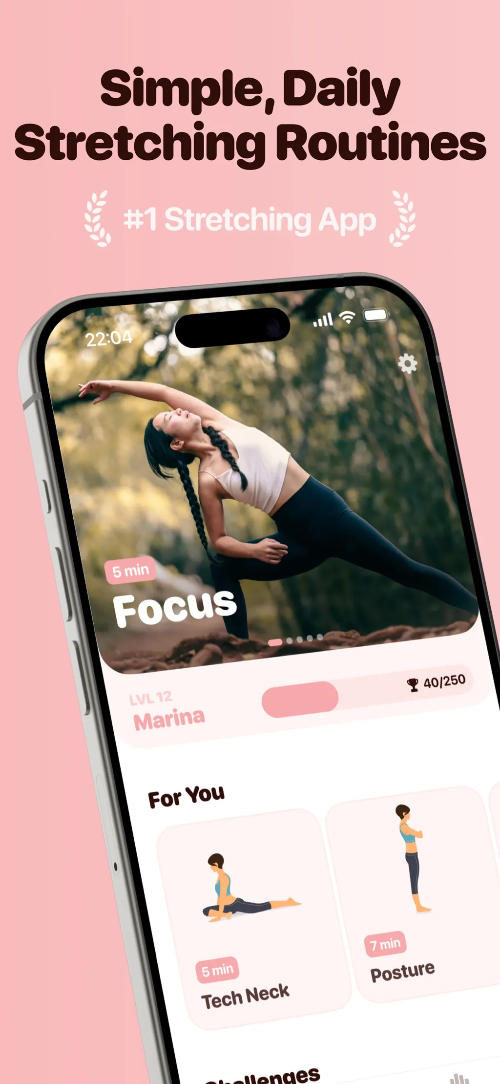 Stretch Go: Stretching, Splits App Store screenshot 1