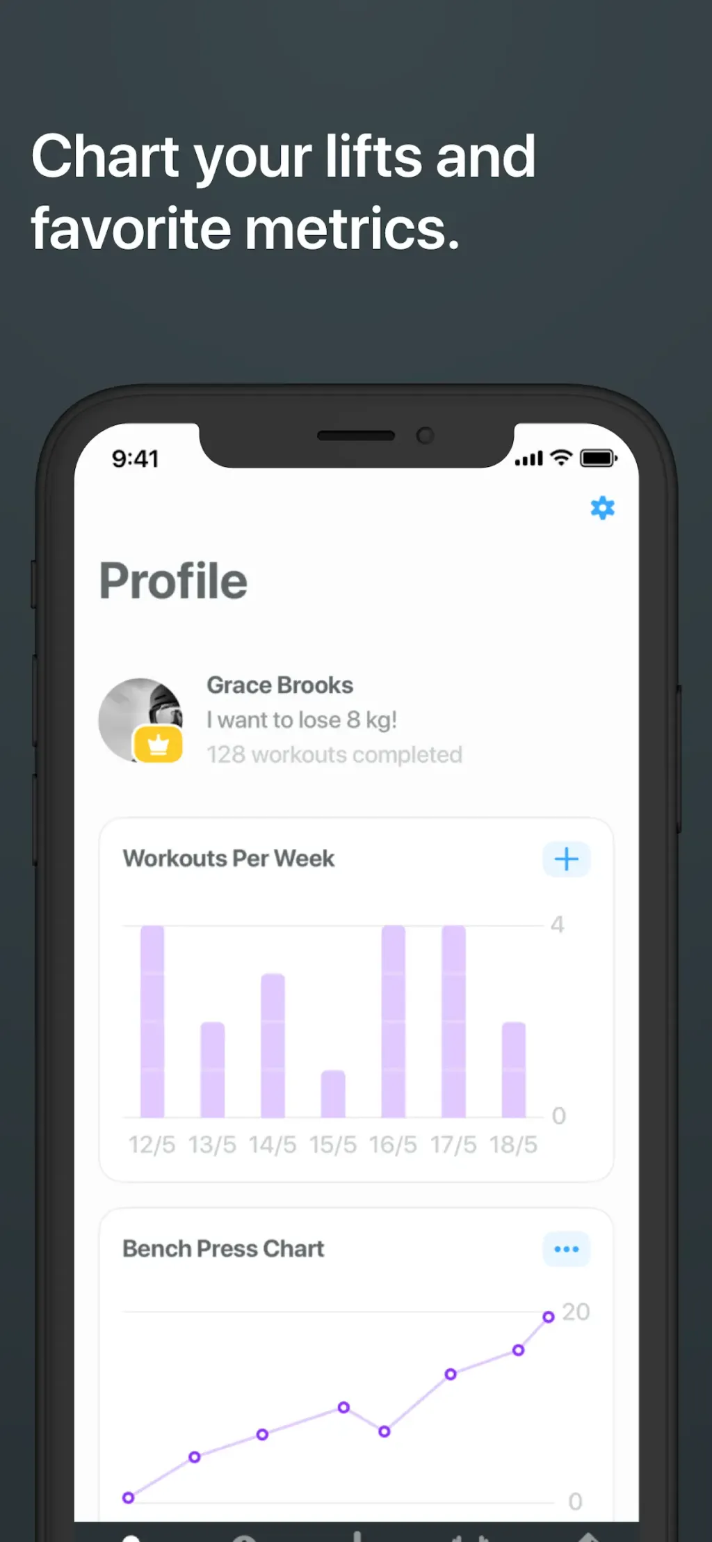 Strong Workout Tracker Gym Log App Store screenshot 5