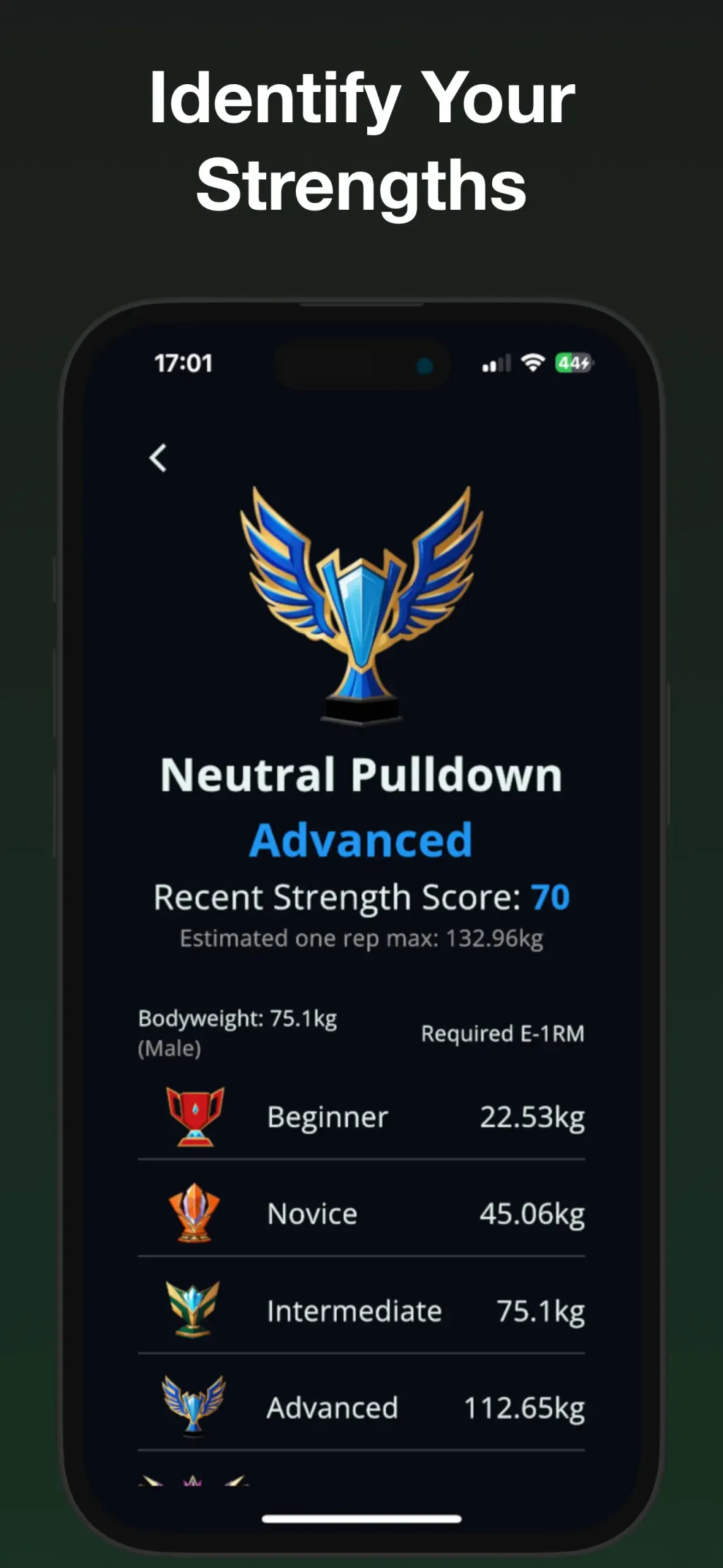 Stronger - Gym Workout Planner App Store screenshot 3