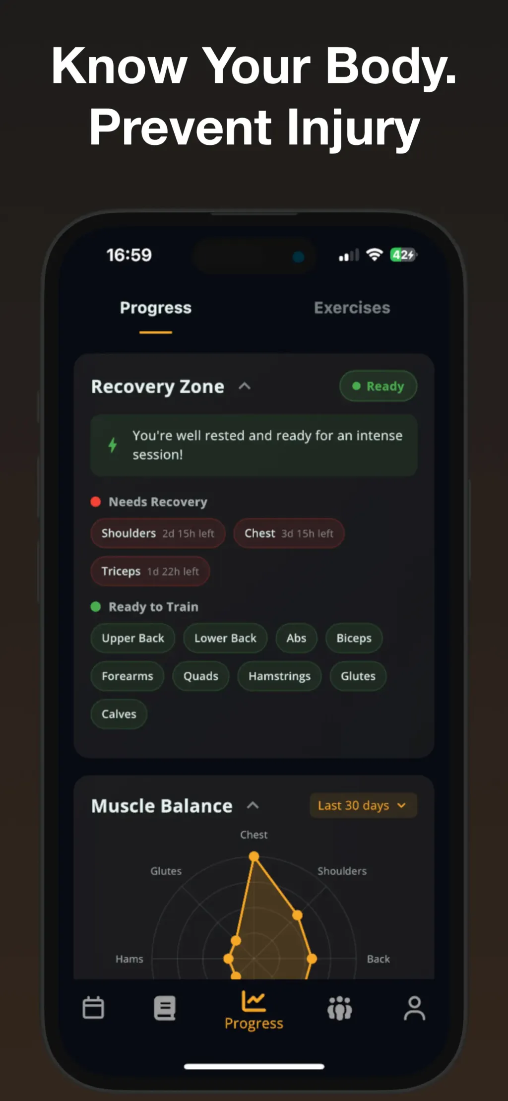 Stronger - Gym Workout Planner screenshot 2