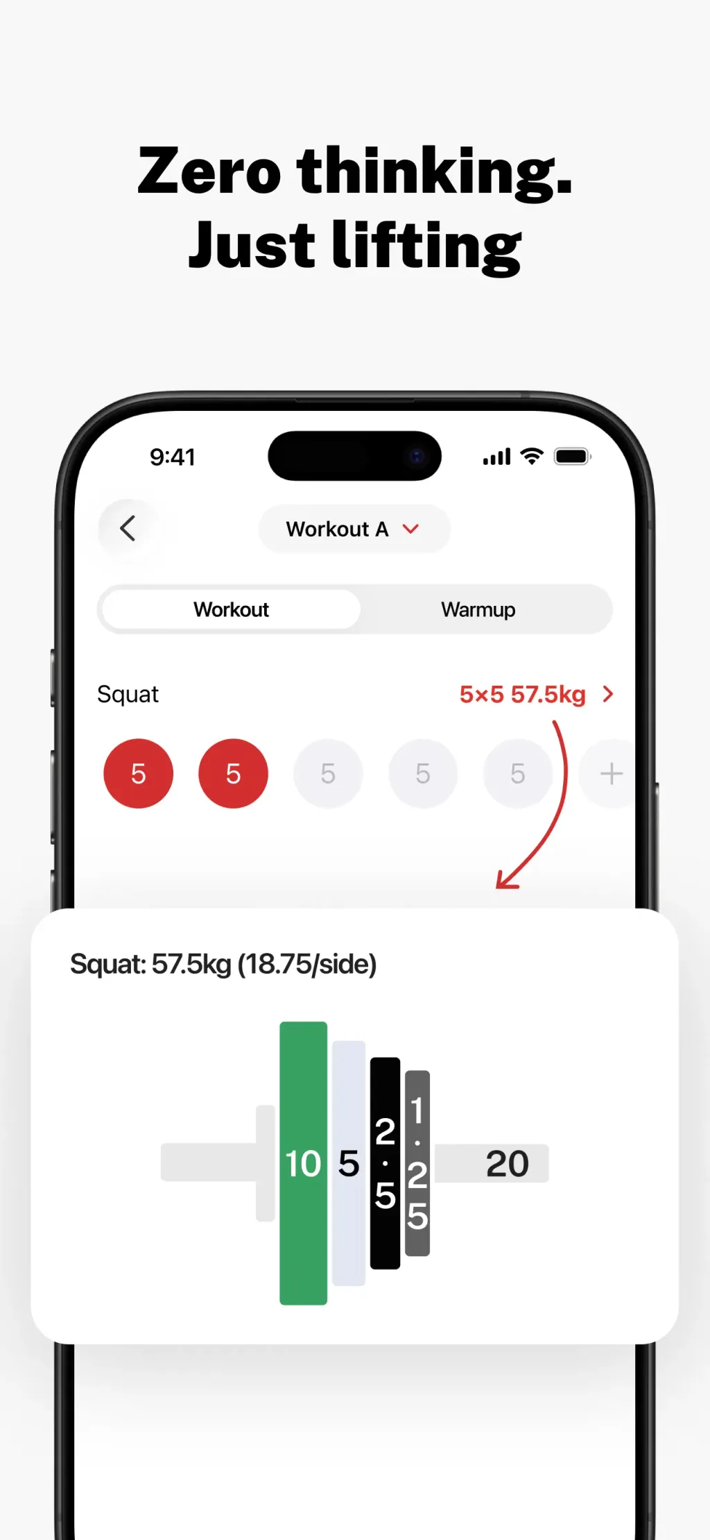 Stronglifts 5×5 Workout screenshot 4