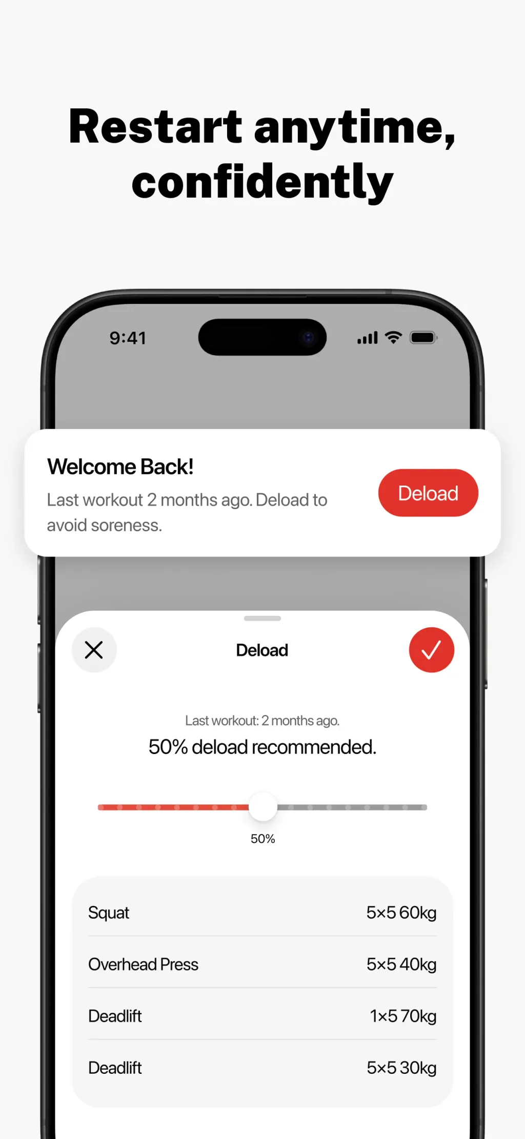 Stronglifts 5×5 Workout App Store screenshot 9