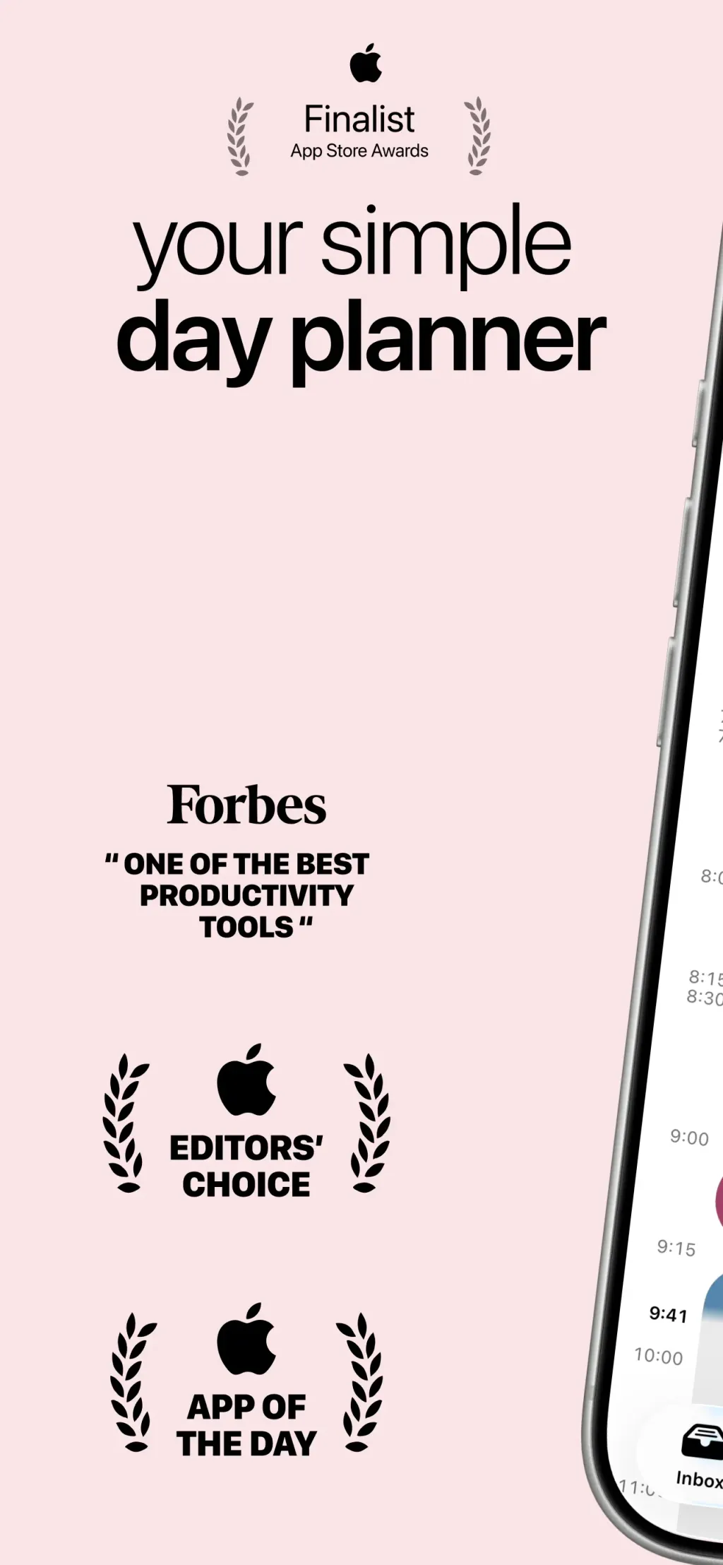 Structured: Daily Planner Todo App Store screenshot 1