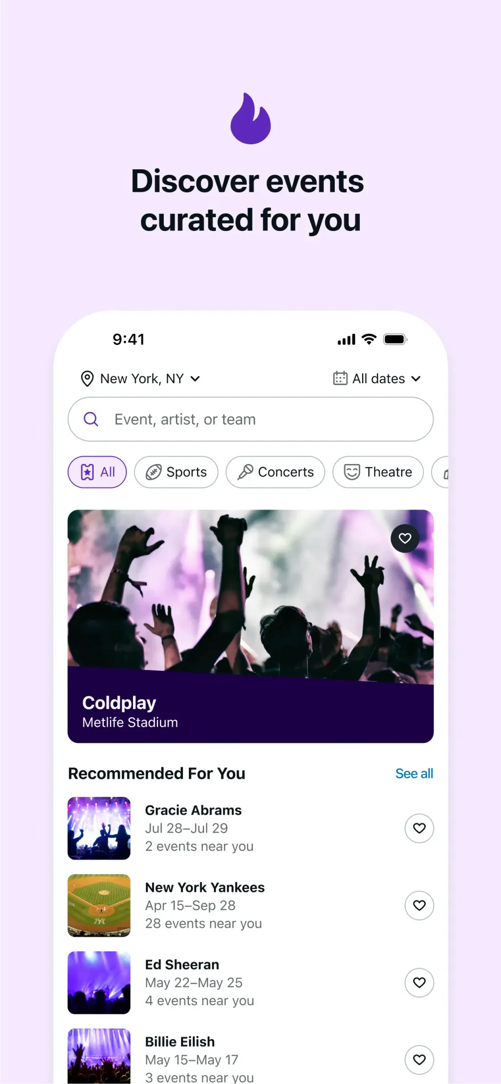 StubHub: Event Tickets screenshot 2