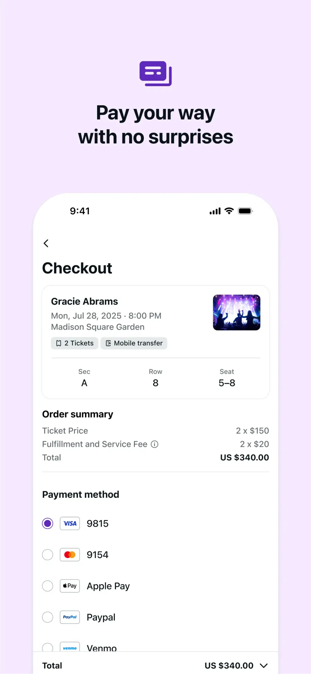 StubHub: Event Tickets screenshot 3