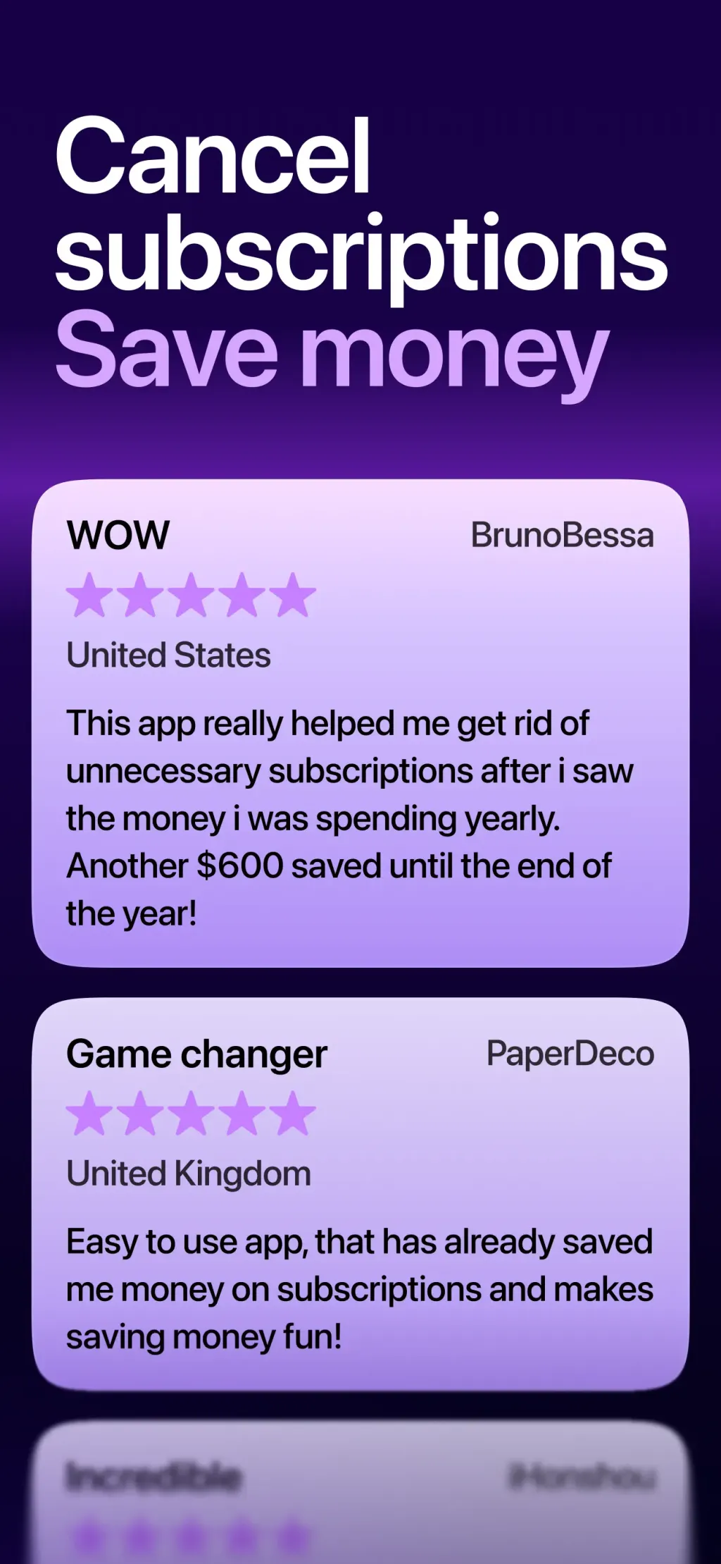Subscription Manager: Orbit App Store screenshot 6