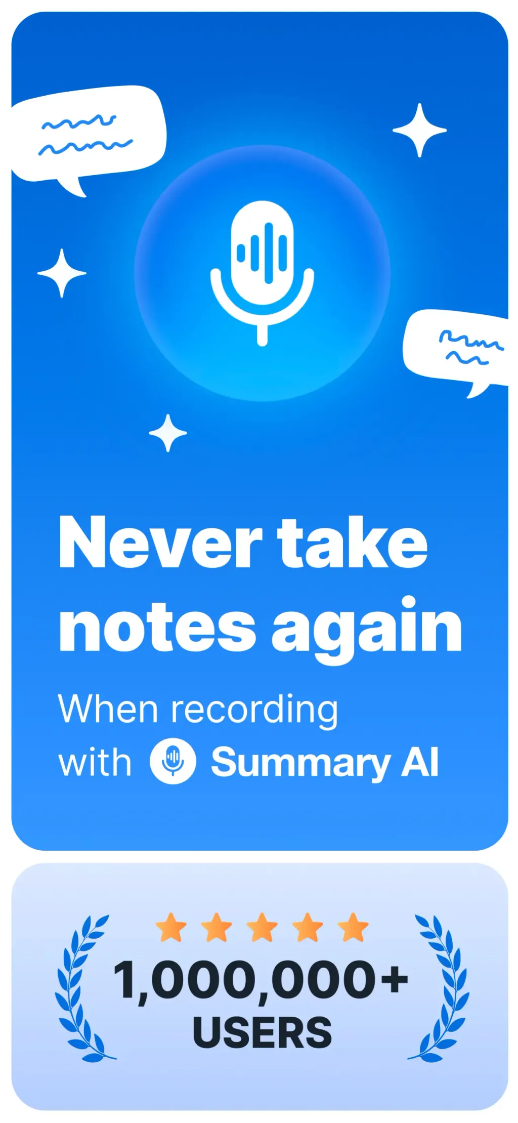 Summary - AI Note Taker screenshot 1