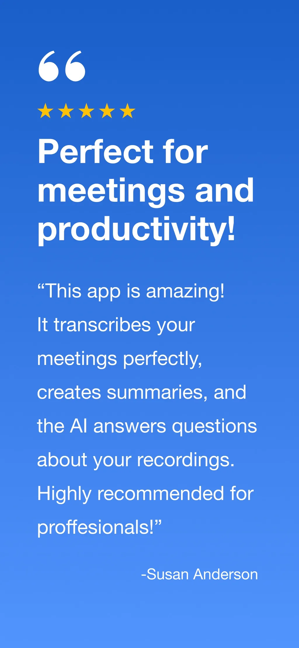 Summary - AI Note Taker App Store screenshot 7