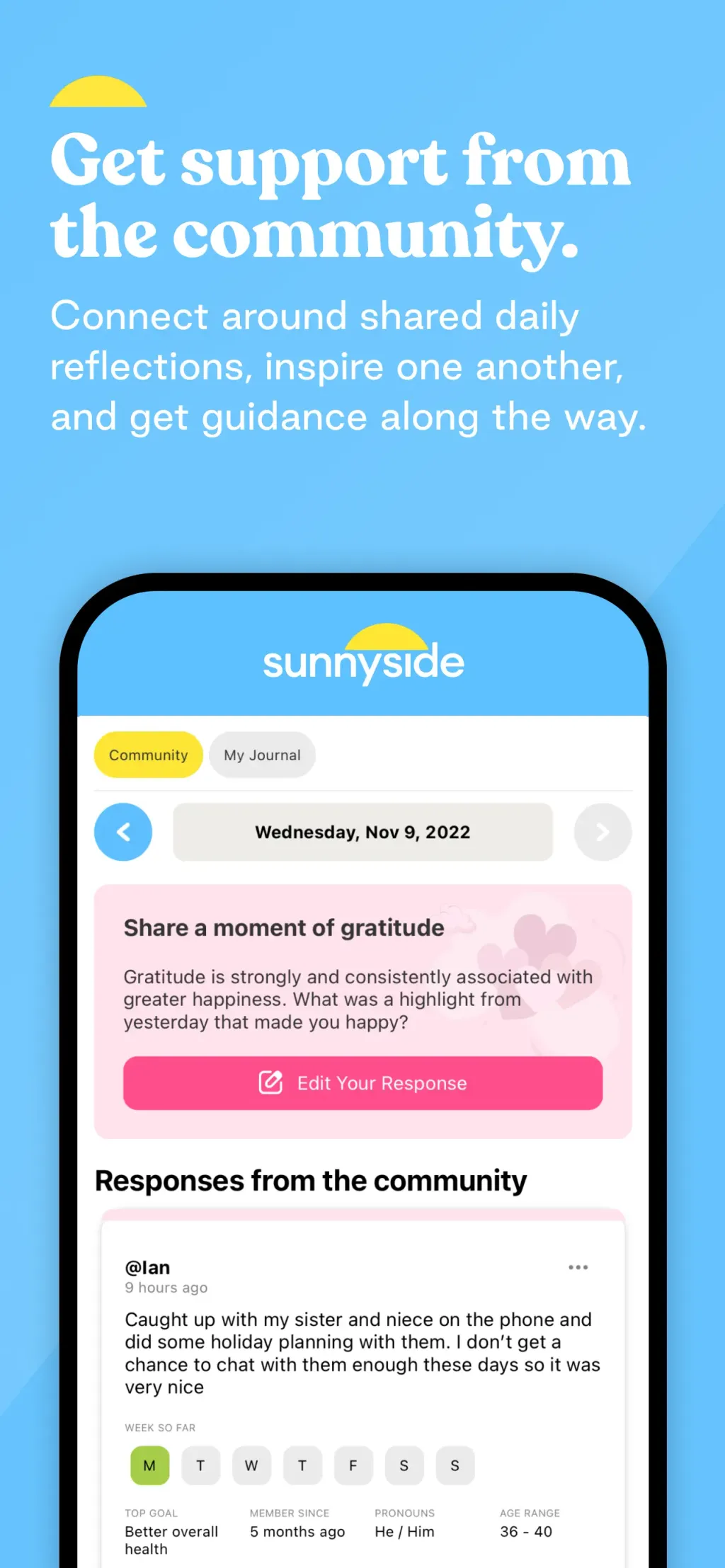 Sunnyside: Drink Less Alcohol App Store screenshot 5