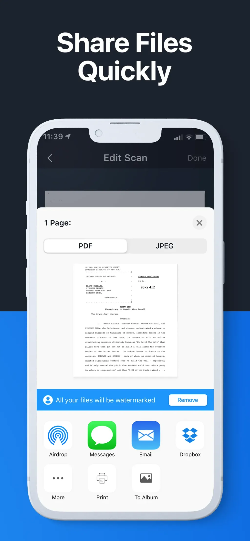 SuperScan - PDF Scanner App App Store screenshot 7