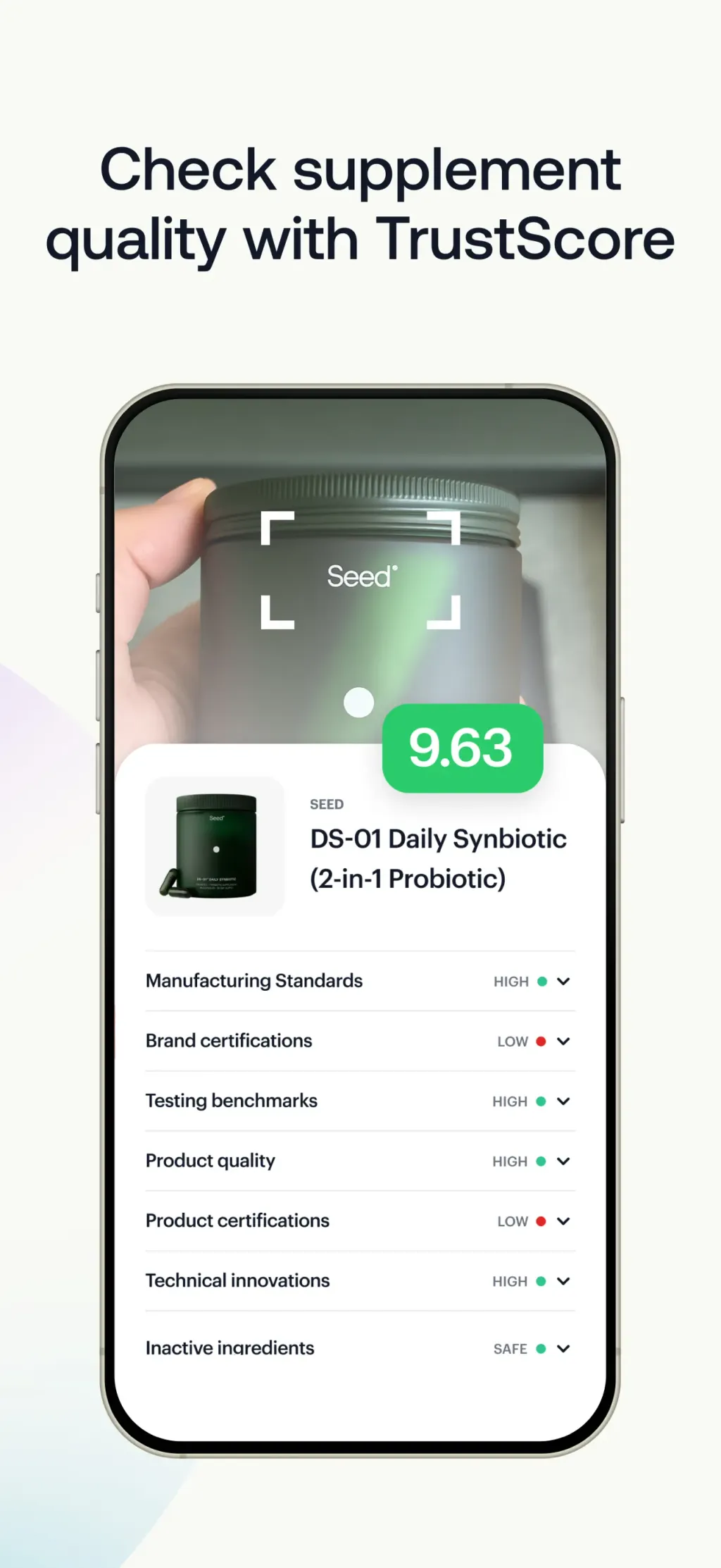 SuppCo: Supplement Scanner screenshot 2