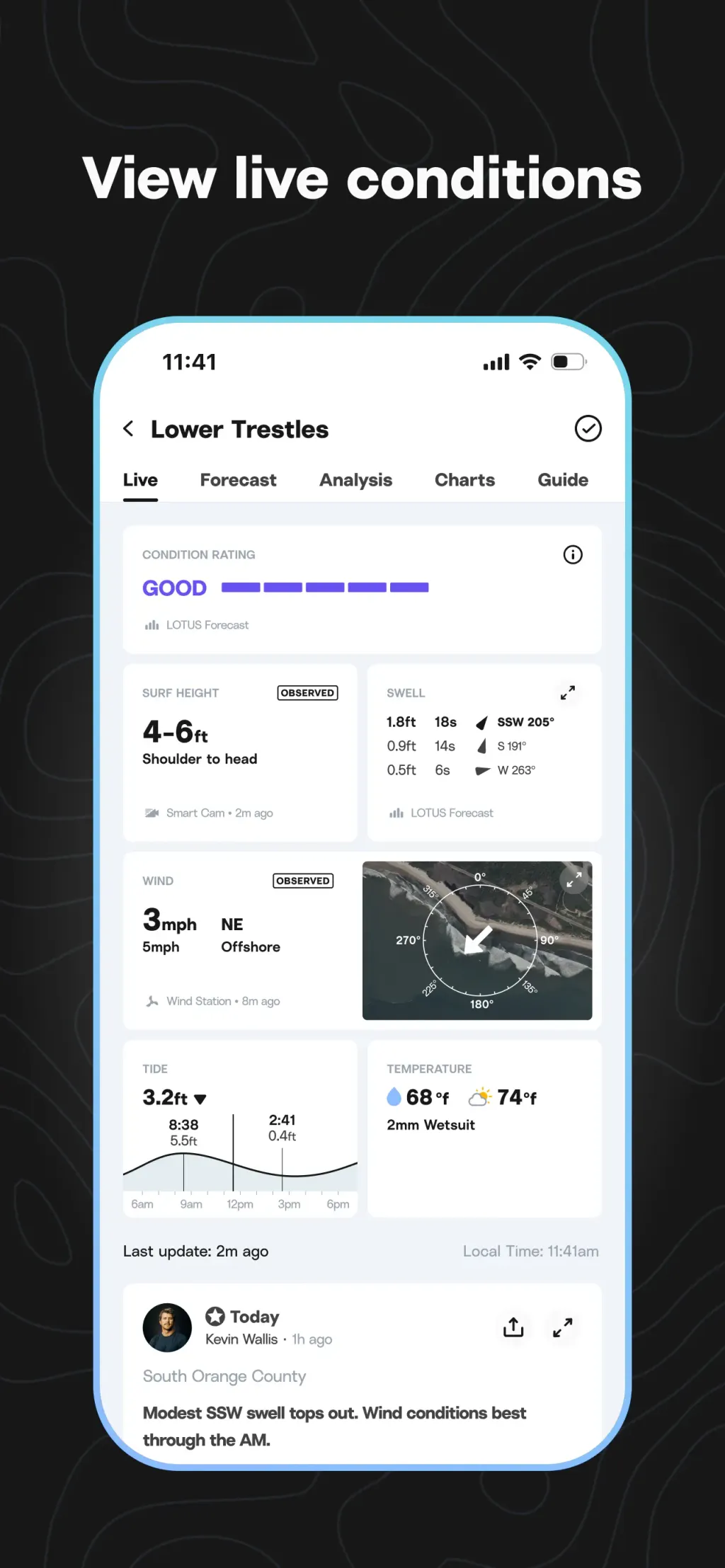 Surfline: Wave & Surf Reports App Store screenshot 3